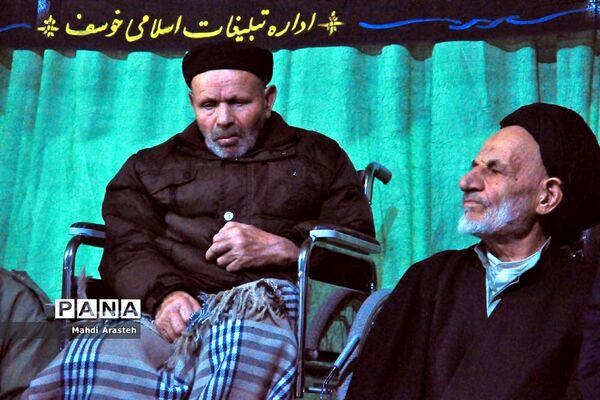 مراسم شام غریبان حضرت فاطمه زهرا(س) در هیات صاحب الزمانی شهرستان خوسف