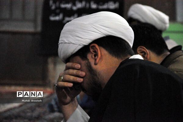 مراسم شام غریبان حضرت فاطمه زهرا(س) در هیات صاحب الزمانی شهرستان خوسف