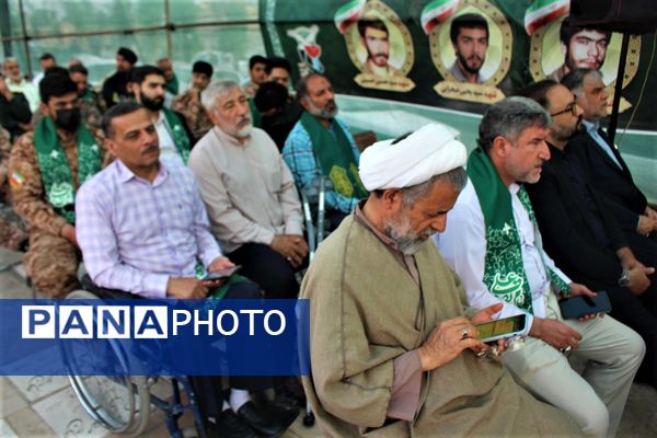 آیین سالگرد شهید آیت الله سعیدی و شهدای سادات استان قم 
