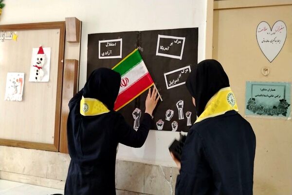 آماده سازی آموزشگاه شهید مجید دهنوی به مناسبت دهه فجر و نیمه شعبان