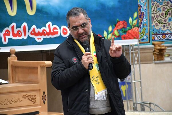 مراسم اعتکاف دانش‌آموزی اعضای پیشتاز در شهرستان سلماس 