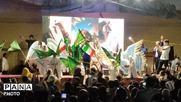 جشن عید بزرگ ولایت در روستای ولایت مدار  داق داق‌آباد