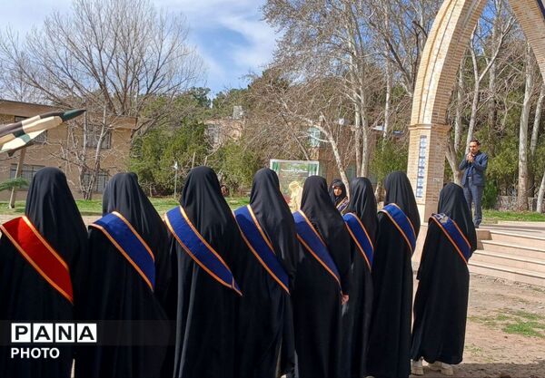 مراسم کاشت نهال در اردوگاه شهید رجایی شهرستان نیشابور