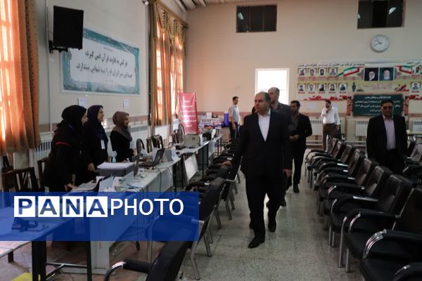 بازدید از مراکز ارزیابی آزمون استخدامی آموزش و پرورش آذربایجان شرقی