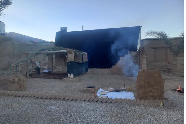 اجرای تعزیه شهادت حضرت زهرا (س) در روستای ظفرآباد شیراز