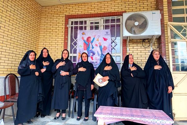 مانور بازگشایی مدارس در باشت 