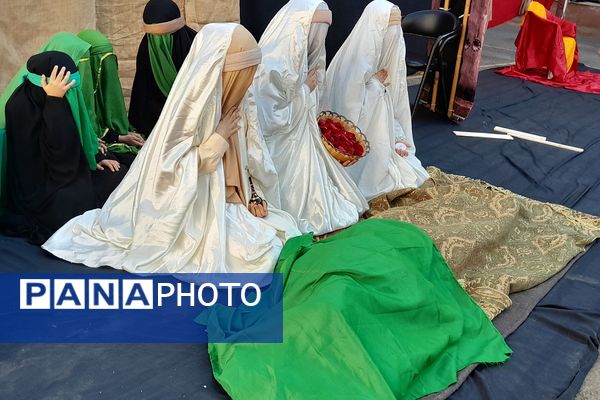 درخشش نمایش شهادت حضرت فاطمه(س) در مدرسه عباسقلی رهگذر