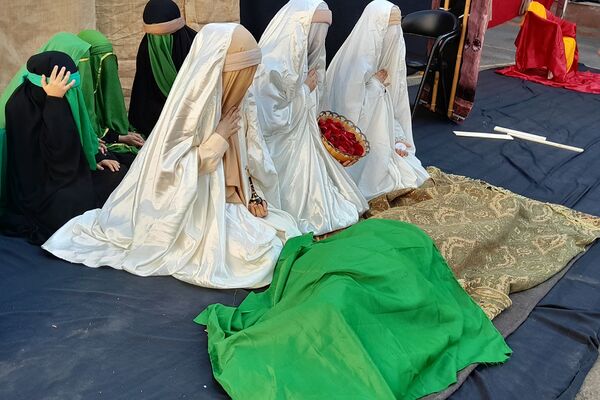 درخشش نمایش شهادت حضرت فاطمه(س) در مدرسه عباسقلی رهگذر