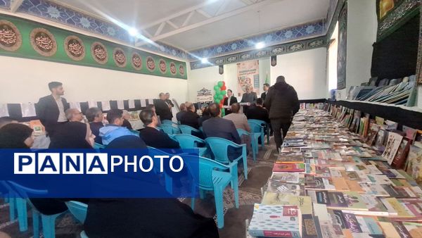افتتاح طرح کتاب گردون در کانون شهیدان گوهری خلیل آباد