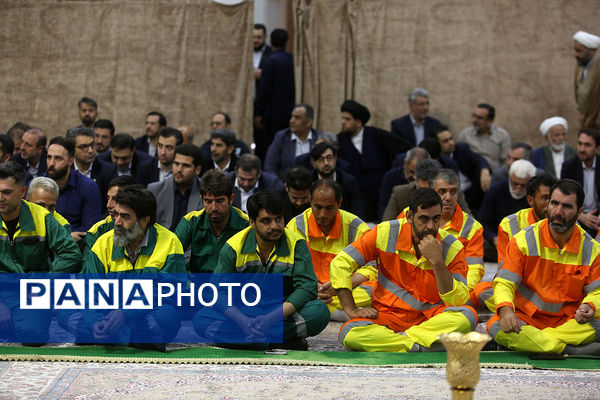 آیین خطبه خوانی خادمان حرم حضرت معصومه(س) به مناسبت روز قم