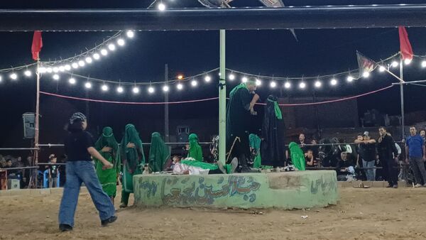 مراسم تعزیه‌خوانی دهه دوم محرم الحرام در دهستان شوراب صغیر
