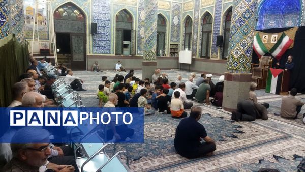 برگزاری مراسم ارتحال امام خمینی(ره) در مسجد صاحب الزمان شهرستان فردیس 