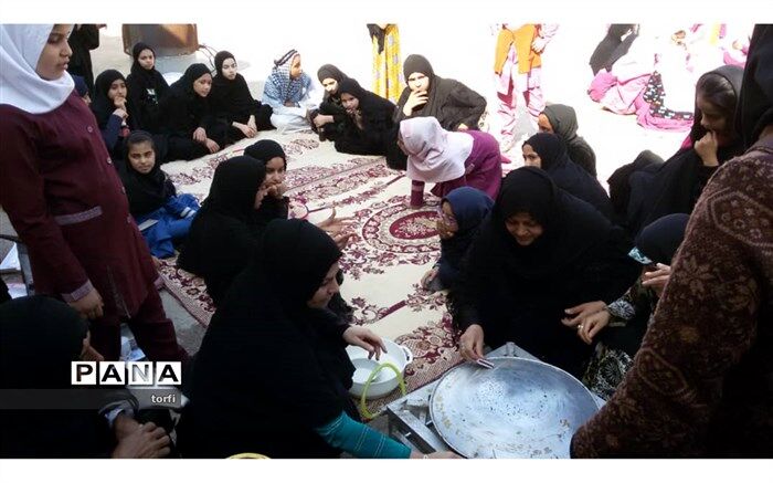 اجرای یک روزبانشاط دانش آموزان  وخانواده دردبستان فضیلت شهرستان حمیدیه