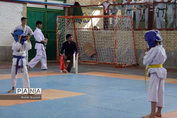 مسابقات کیوکشین کاراته شرق کشور در شهرستان خوسف