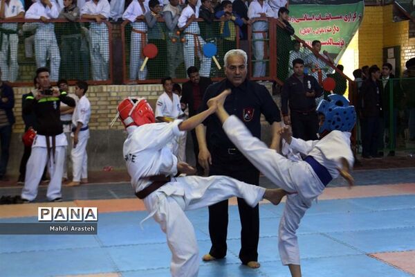 مسابقات کیوکشین کاراته شرق کشور در شهرستان خوسف