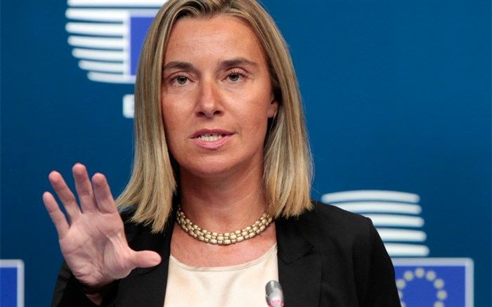 موگرینی: باوجود فشارها به حمایت از برجام ادامه می دهیم