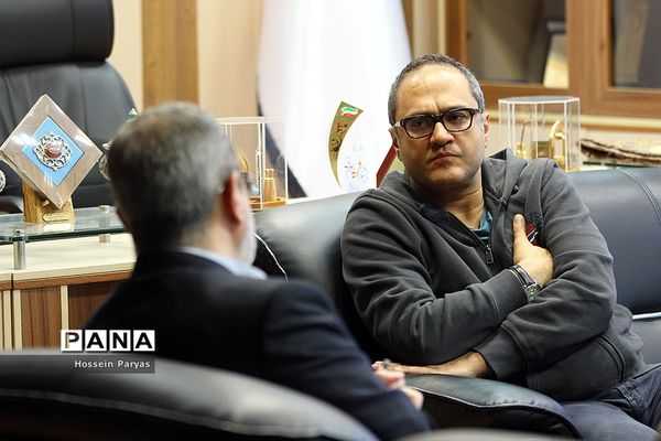 دیدار رامبد جوان با وزیر آموزش و پرورش