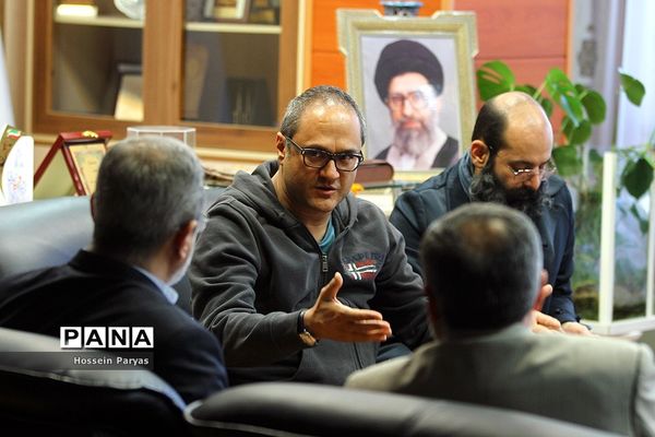 دیدار رامبد جوان با وزیر آموزش و پرورش