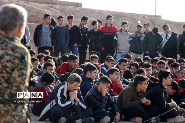 اردوی راهیان نور دانش‌آموزان پسر مازندران