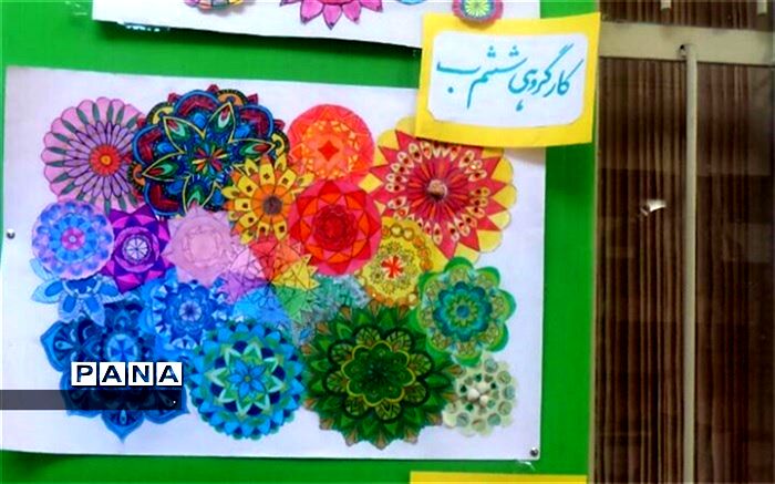 نمایشگاه فکر، ایده، خلاقیت در دبستان سرای دانش نو