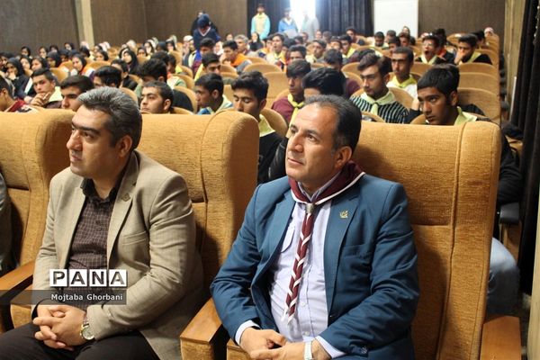 بازدید رئیس سازمان دانش آموزی فارس از منطقه درودزن