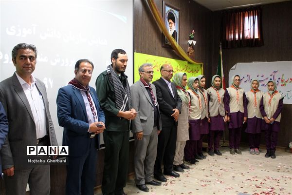 بازدید رئیس سازمان دانش آموزی فارس از منطقه درودزن