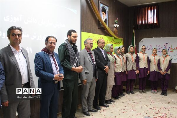 بازدید رئیس سازمان دانش آموزی فارس از منطقه درودزن