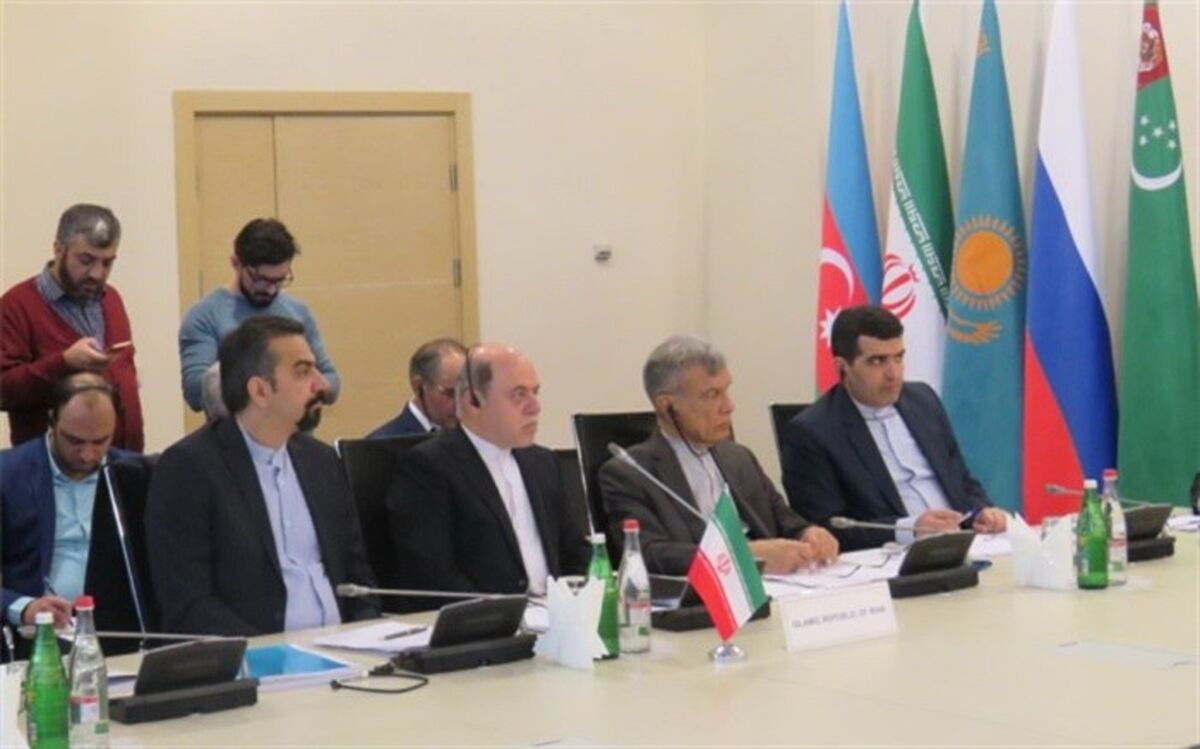 نخستین اجلاس کار گروه عالی کشورهای حاشیه خزر در باکو آغاز شد