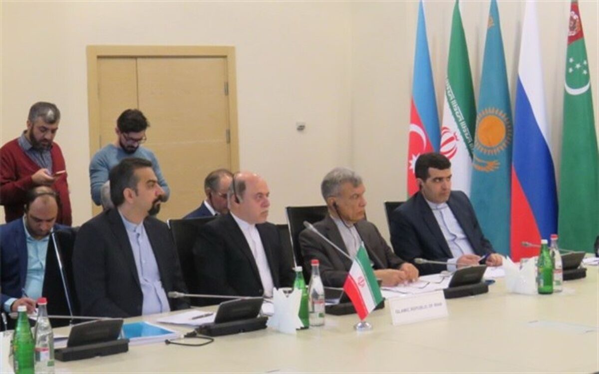 نخستین اجلاس کار گروه عالی کشورهای حاشیه خزر در باکو آغاز شد