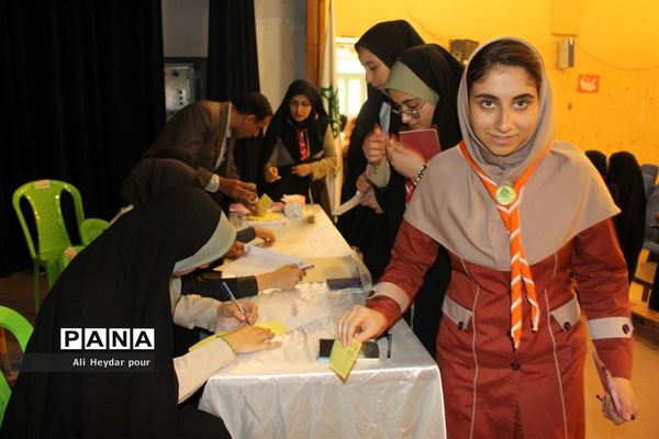 انتخابات هیات رئیسه مجامع اعضاء پیشتاز دختر  استان بوشهر -1