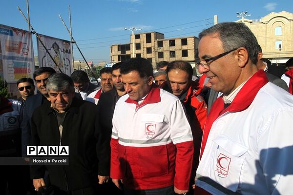 افتتاح ساختمان جدید هلال احمر پاکدشت
