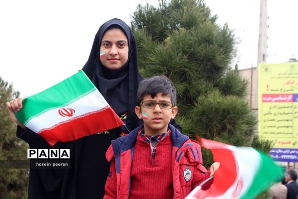 راهپیمایی 22 بهمن در زاهدان