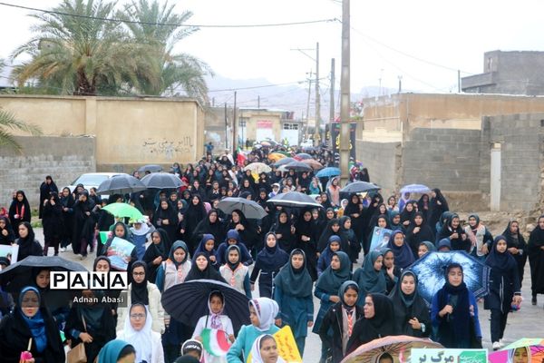 راهپیمایی یوم الله ۲۲ بهمن‌ماه در گله‌دار