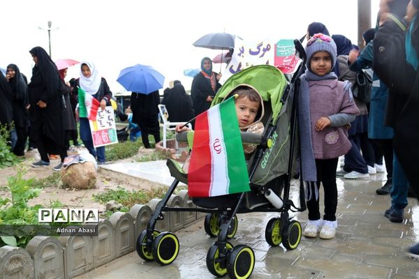 راهپیمایی یوم الله ۲۲ بهمن‌ماه در گله‌دار