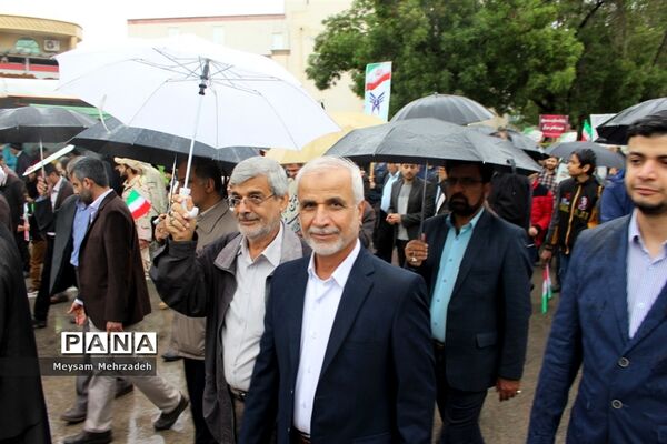 مراسم راهپیمایی 22 بهمن در بوشهر-1