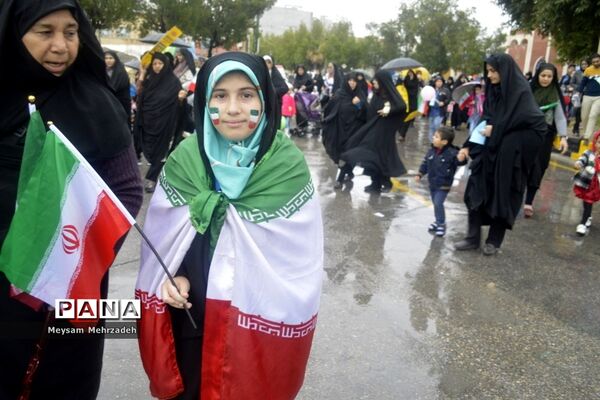 مراسم راهپیمایی 22 بهمن در بوشهر-3