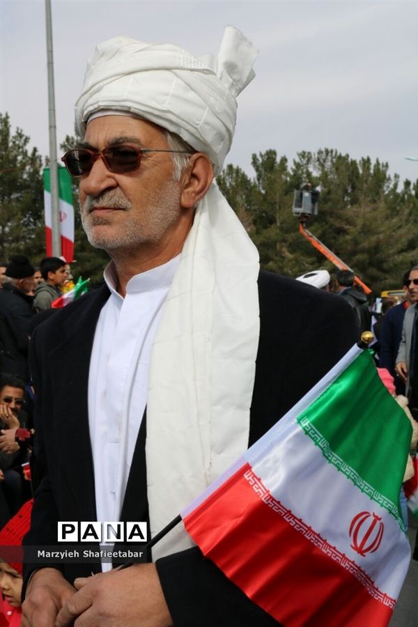 حضور پرشکوه مردم بیرجند در راهپیمایی22بهمن