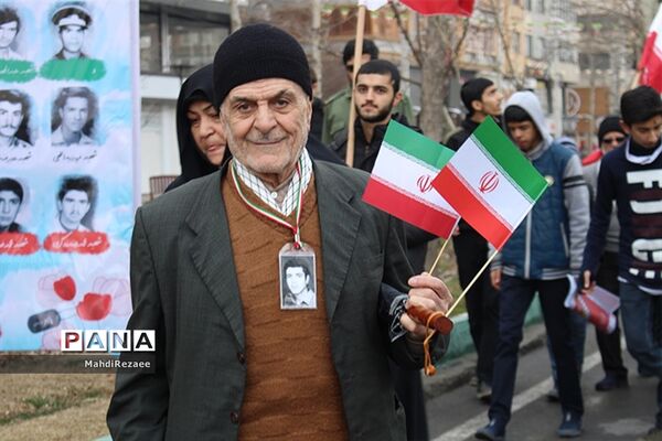راهپیمایی 22بهمن درکرج
