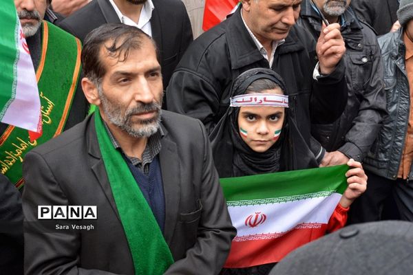 راهپیمایی عظیم  چهلمین سالگرد جمهوری اسلامی ایران در شهریار