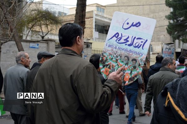 راهپیمایی عظیم  چهلمین سالگرد جمهوری اسلامی ایران در شهریار