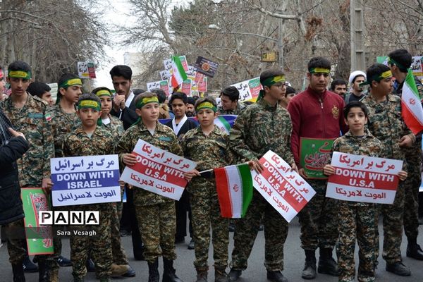راهپیمایی عظیم  چهلمین سالگرد جمهوری اسلامی ایران در شهریار