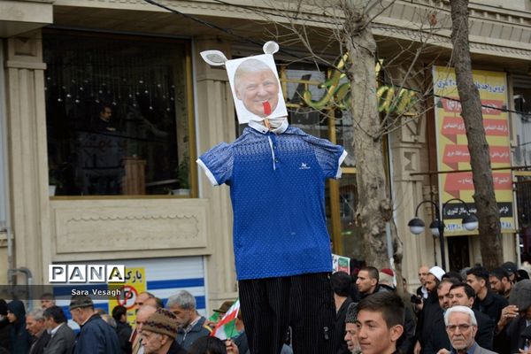 راهپیمایی عظیم  چهلمین سالگرد جمهوری اسلامی ایران در شهریار