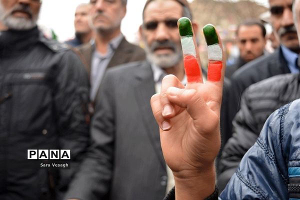 راهپیمایی عظیم  چهلمین سالگرد جمهوری اسلامی ایران در شهریار