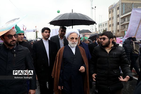 مراسم راهپیمایی 22 بهمن در تهران -1