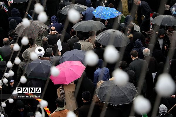 مراسم راهپیمایی 22 بهمن در تهران -1