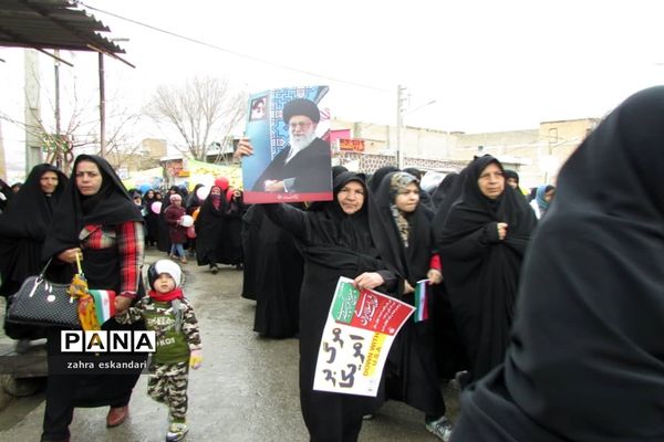 مراسم راهپیمایی 22 بهمن در نی ریز