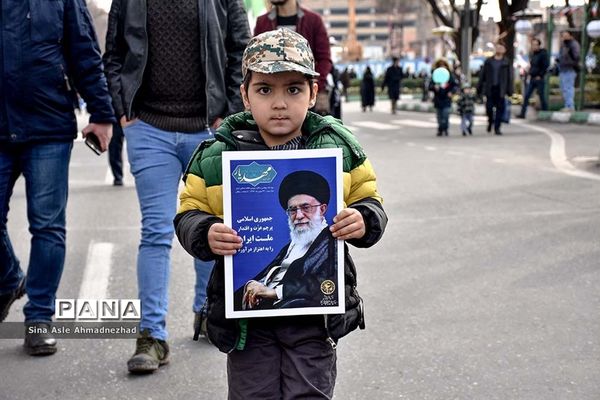 راهپیمایی 22 بهمن ماه در تبریز-1