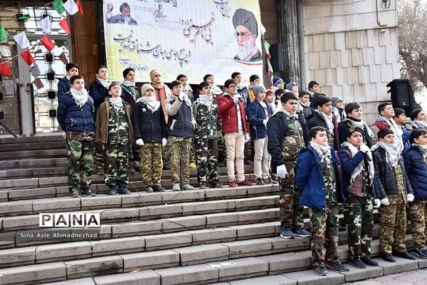 راهپیمایی 22 بهمن ماه در تبریز-1