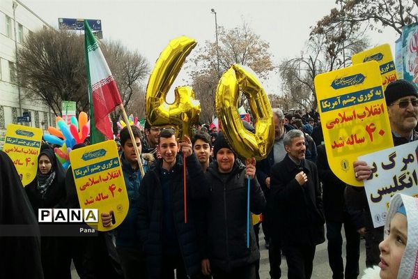 راهپیمایی 22 بهمن ماه در تبریز-2