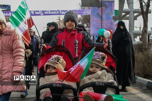 راهپیمایی 22 بهمن ماه در تبریز-2